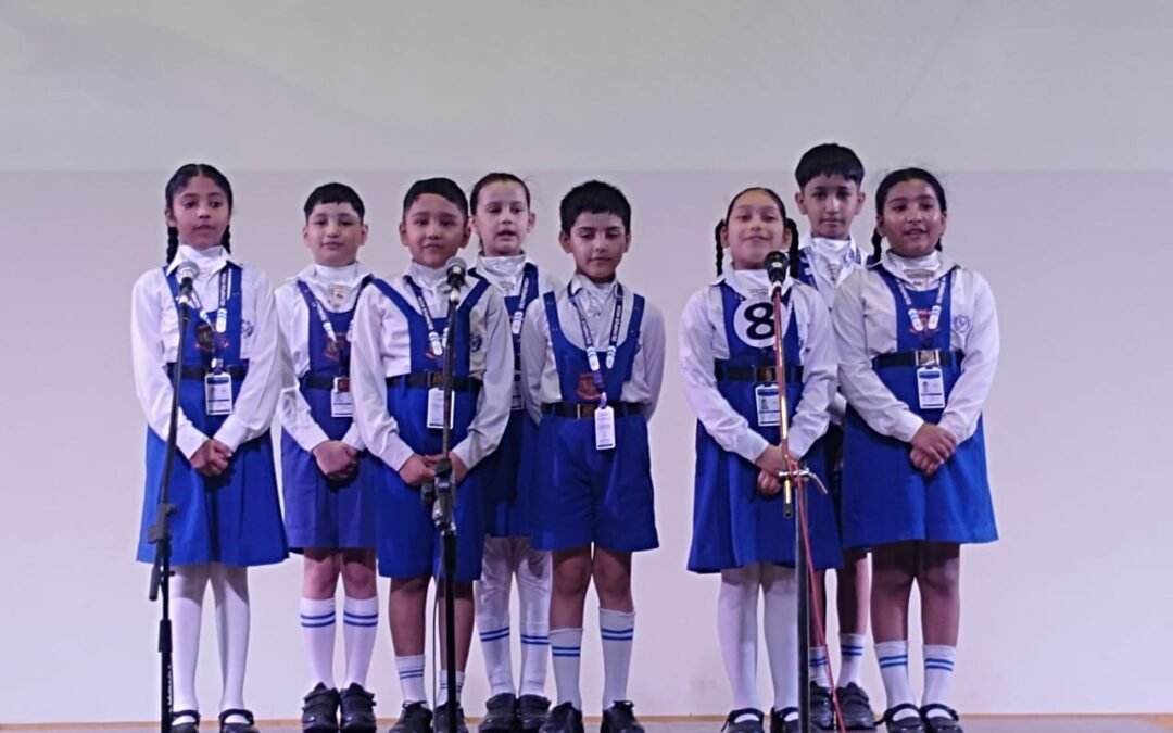 Inter school elocution competition held at Oasis school